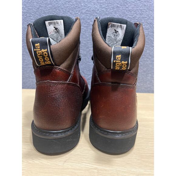Georgia Boot Steel Toe Waterproof Slip/Oil Resistant Work Boots Mens Size 10.5W - Picture 8 of 13